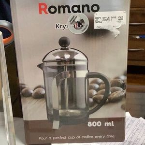 Romano Krystallo French Press Coffee 800 ml (B216)